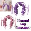 Portable Manual Leg Massager Ring-Shaped Slimming Roller Tool  Post-Workout