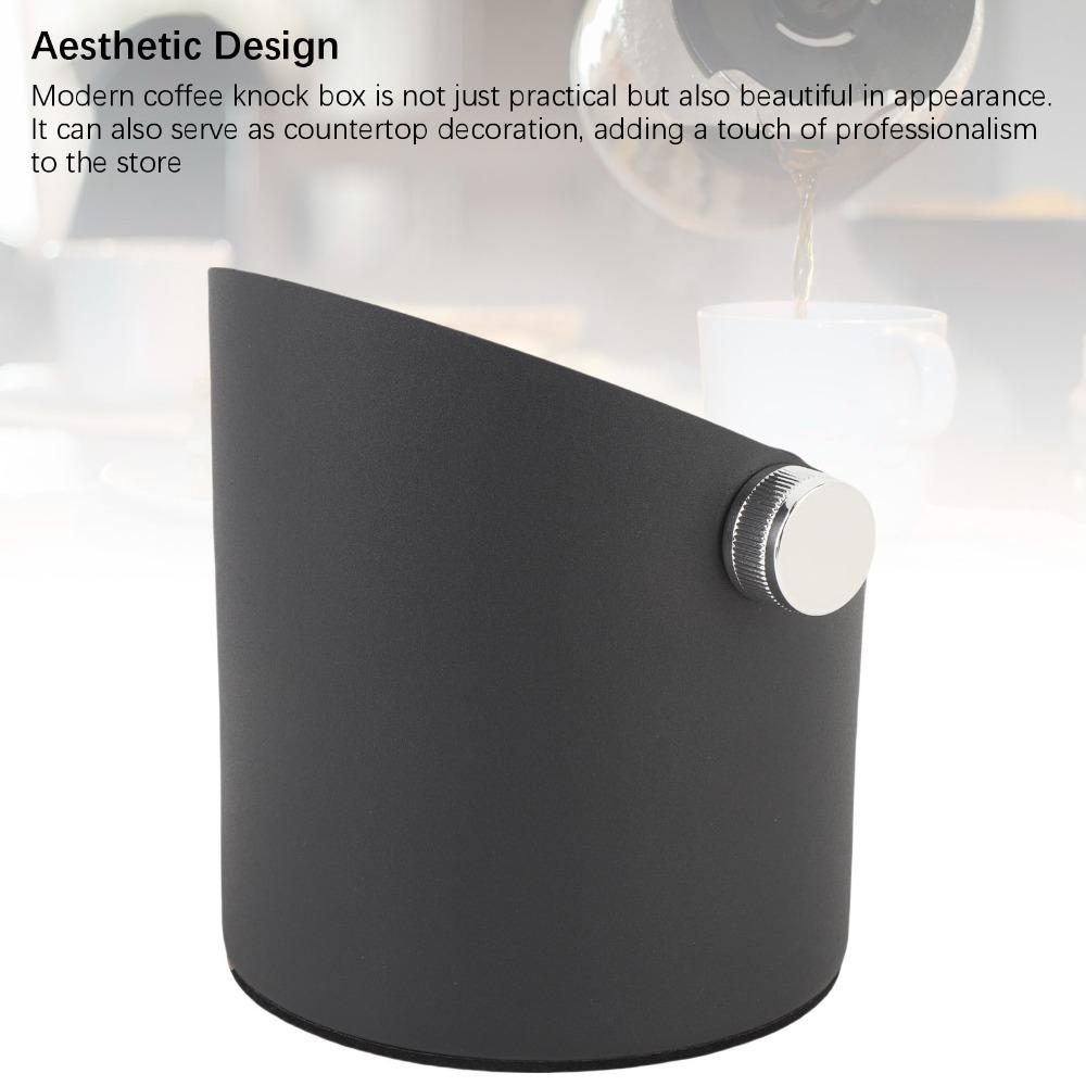 20-Puck Capacity Coffee Knock Box Coffee Grounds Bin Espresso Machine Accessories