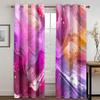 Colorful Water Painting Luxury Window Curtains In the Kids Bedroom Living Room Hall Treatments Kitchen Decoration Drapes Blinds