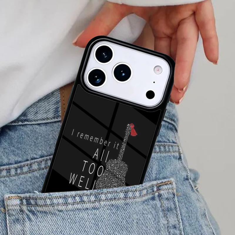 All Too Well Short Film Book Phone Case for iPhone 16e 15 14 13 12 17 Pro Max Plus Air 17pro Cover Coque