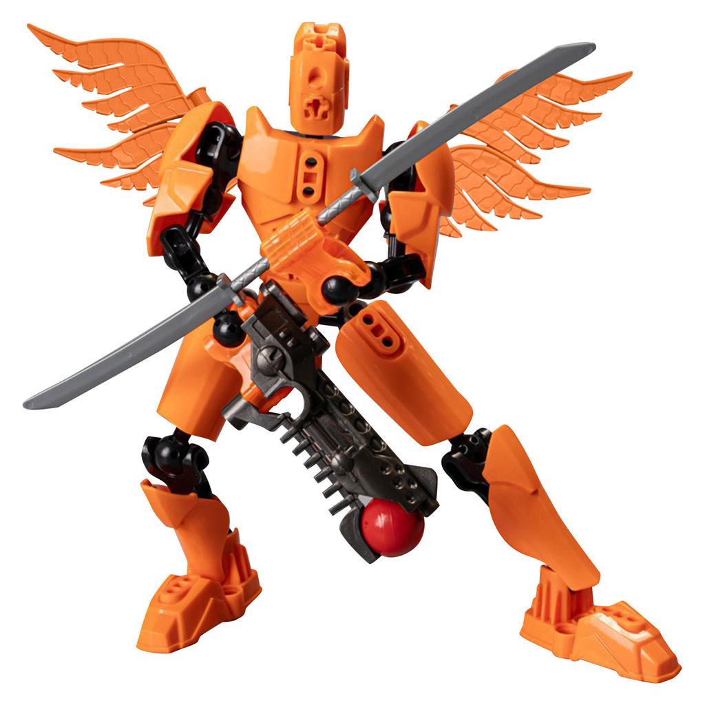 1 Pack Of Action Figures, 3D Printed Human Body Model, Action Figure, Multi-joint Movable Robot, PVC Model Full Body Movable Robot Desktop Decoration