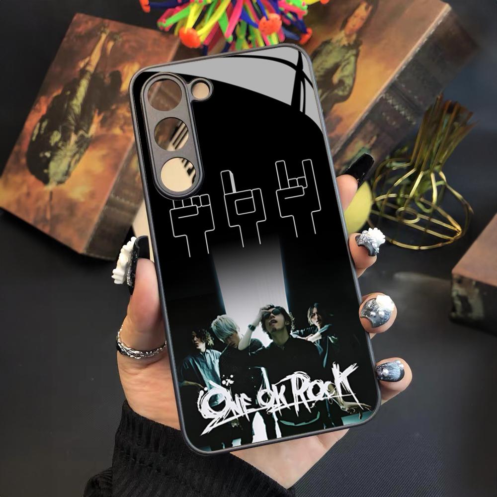 Japan Band ONE OK ROCK Phone Case For Samsung Galaxy S25 S24 S23 S22 S20 S21 Note20 Ultra Plus Fe Colored Silver Cover