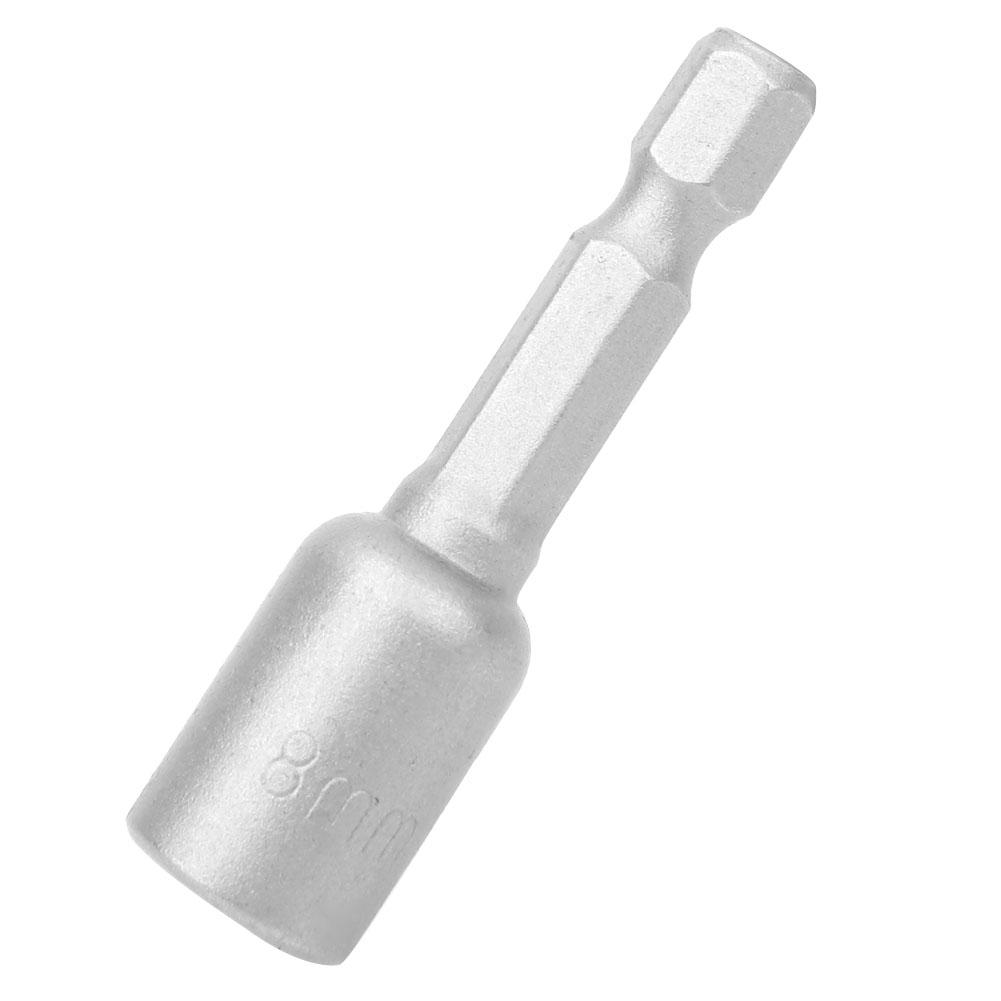 Magnetic Hex Socket Universal Blackening Surface Treated (5 Pcs 50mm Long 8mm Diameter)