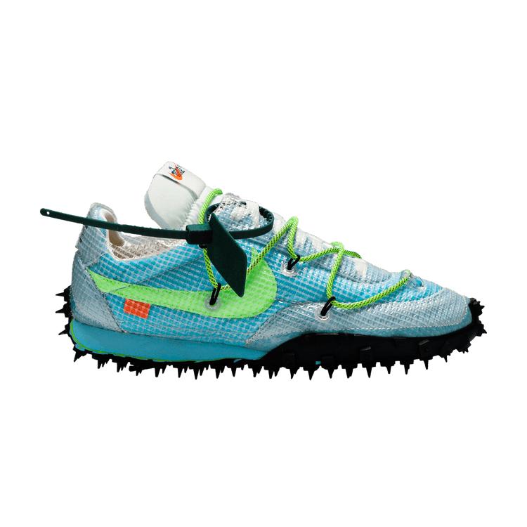 Nike Waffle Racer Off-White Vivid Sky (Women's)