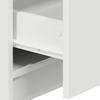 Nightstand with 2 Drawers White 40 x 36 x 50 cm