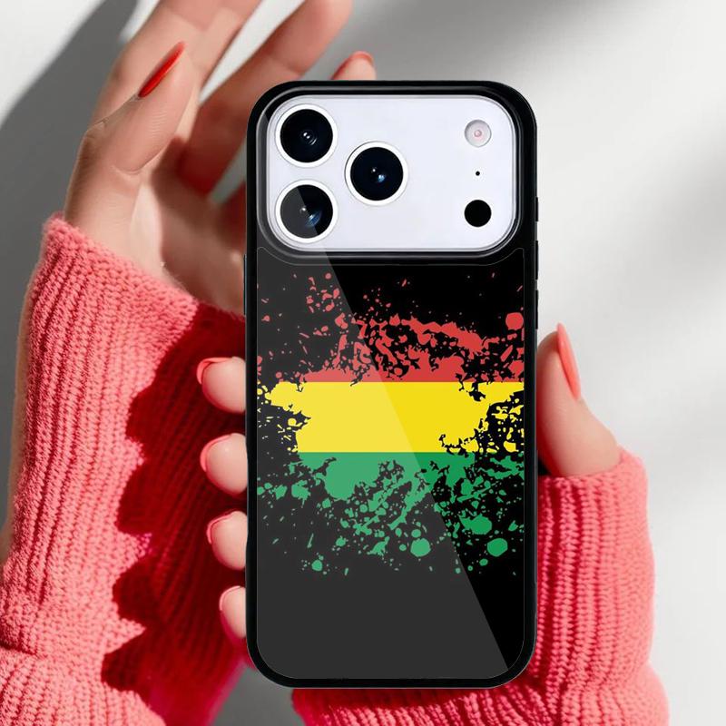 Bolivia Flag Phone Case for iPhone 17 16 15 14 13 Pro Max Back Cover for 12 11 Pro Coque