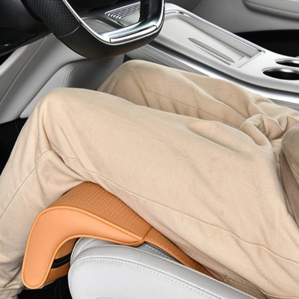 PU Leather Seat Protection Cover Breathable Auto Seat Extender Useful Leg Rest Padding  Car Seat