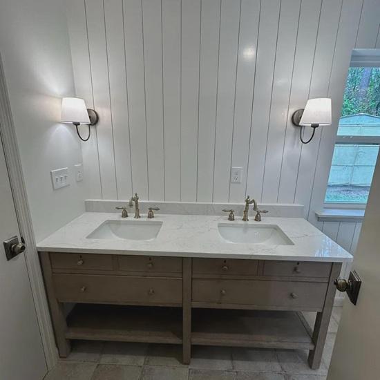 Mid-Century Brass Wall Sconce with Fabric Shade Entryways, Hallways, Bedrooms, Office, Home Decor Gift