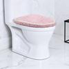 Yousheng Toilet Mat Safety Elastic Easy Installation Bright Color Toilet Cover Hotel Bathroom Decor Elastic Fit Toilet Accessory