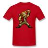 Футболка Metal Slug Марко Рози Футболка Графическая футболка Пляжная Милая 100% Хлопок Короткий рукав Унисекс Футболка