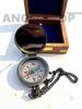 Antique Vintage Brass Pocket Compass Brass Nautical Compass Marine Compass Gift