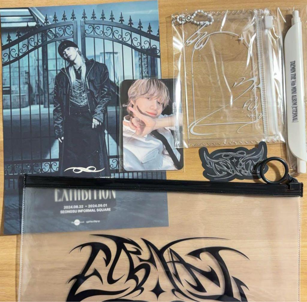 [USED] Taemin Eternal Exhibition Korea Limited Exhibition Admission Bonus Full Set
