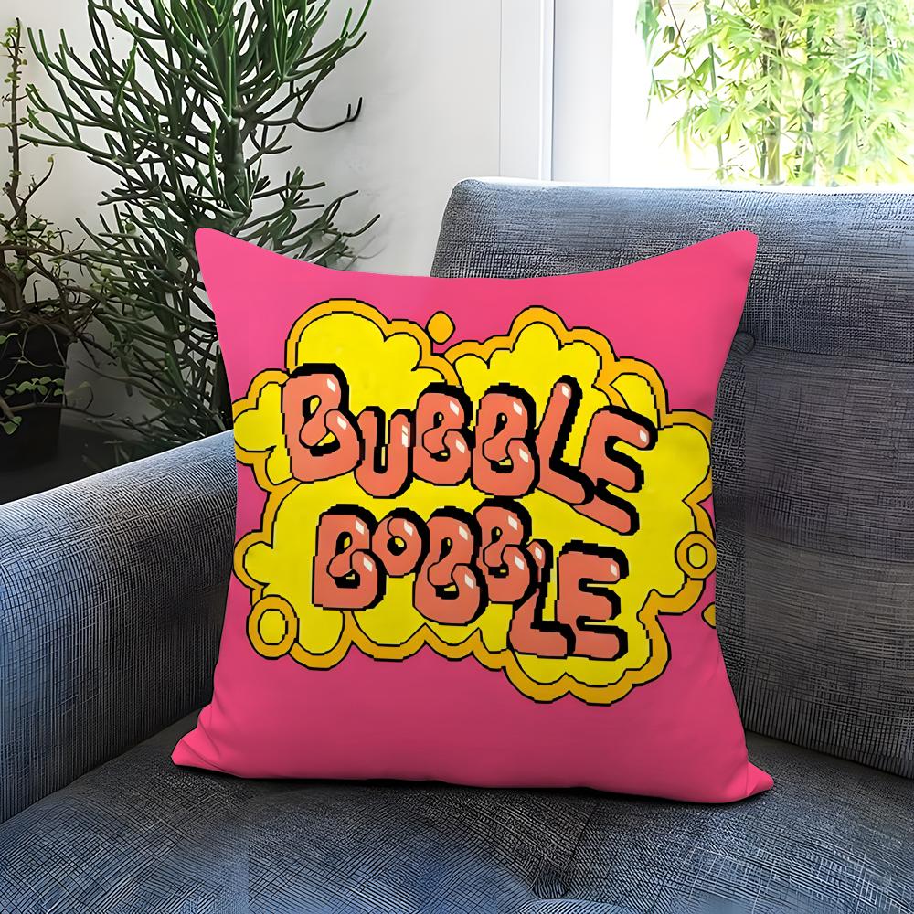 Аниме B-Bubble B-Bobble Наволочка Удобная Двусторонняя Наволочка Идеально для Автомобиля Дивана Спальни и Многого Другого