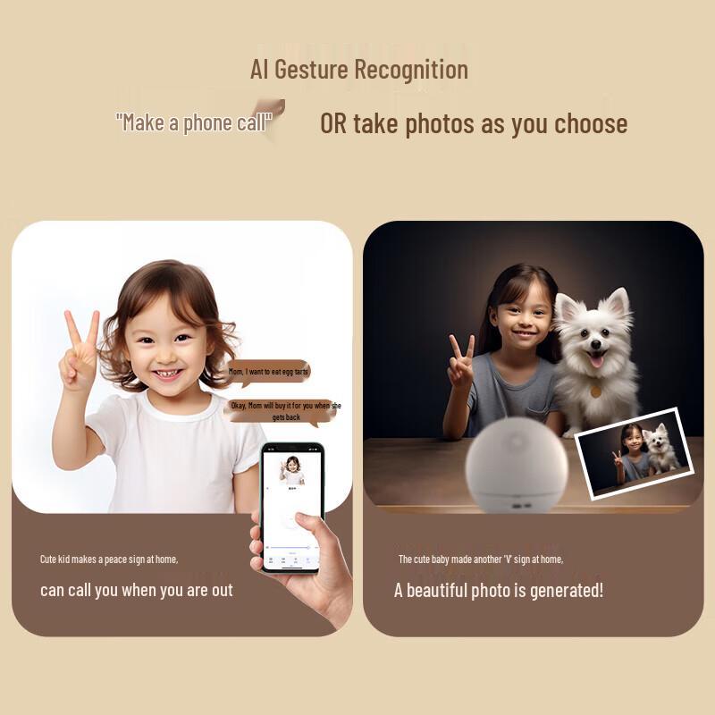 EZVIZ 8MP 4K AI Indoor PTZ Wi-Fi Security Camera (CN version)