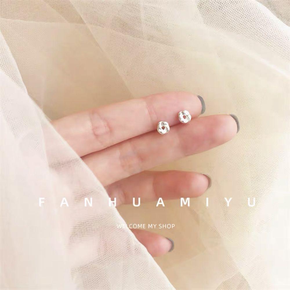 925 Silver Helix Cartilage Tragus Hypoallergenic Dinosaur Butterfly Mini Stud Earrings Heart Star Circle Ear Piercing Jewelry