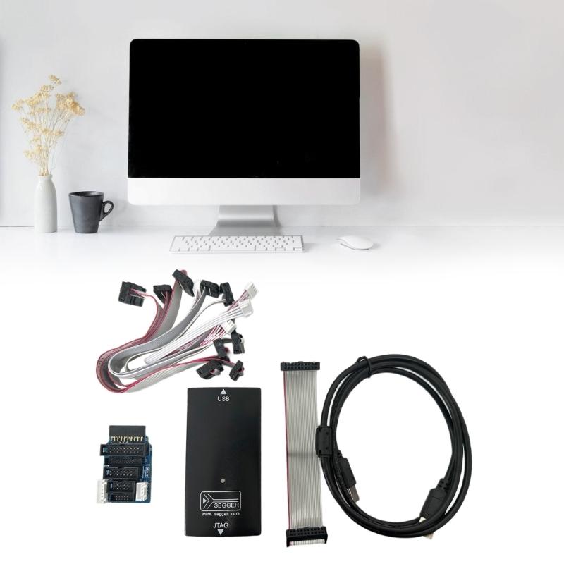 Vetsion 9 Fast Speed Download Board ARM Emulator USB JTAG Programmer with Multiple Function Adapter