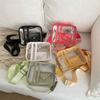 Transparent and Fashionable Korean Style Casual Bag Spring New Fashionable Ins One-shoulder Crossbody Bag Is Popular