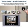 2.8" Digital Magic Eye Electronic Viewfinder Night Vision Safety Door Viewer Photo Recording Door Peephole Camera