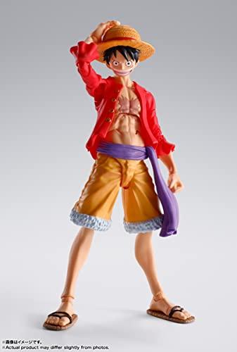 TAMASHII NATIONS S.H.Figuarts ONE PIECE Monkey D. Luffy - Invasion of Onigashima - Approx. 145mm ABS & PVC Painted Movable Figure