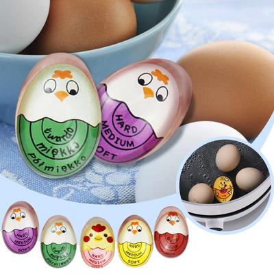 Таймер для вареного яйца, кухонный креативный таймер для вареного яйца, яйцо из горячих источников, яйцо всмятку