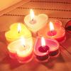 Creative Love Heart-shaped Confession Romantic Smoke-free Birthday Small Candle Decoration Candle