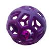 Игрушка для собак с полым шариком, забавная интерактивная игрушка для животных, устойчивая к укусам, мяч для собак, кошек, домашних животных, фиолетовый