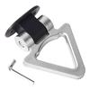 Universal Vehicle Towing Hook Triangle Simulation Racing Bumper Trailer Hook Front Rear Auto Triangle Ring Car Decoration