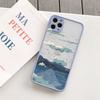 Японская Аниме Сцена Пейзаж Чехол для Телефона для iPhone X XR XS 12 13 14 11 15 Pro Max Mini 8 7 Plus Мультяшные Пейзажи Чехлы Fundas