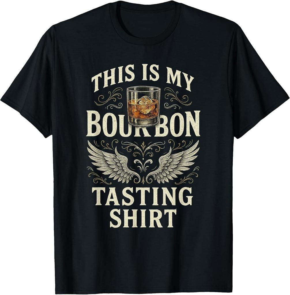 Humorous Bourbon Tasting Graphic Tee for Whiskey Lovers