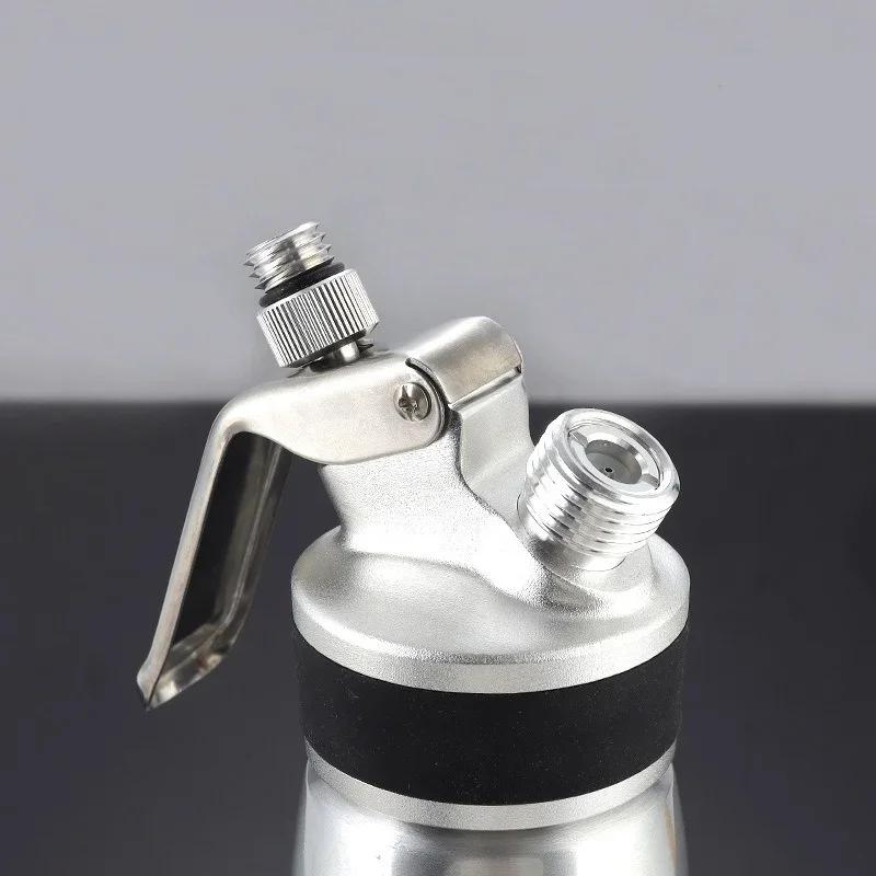 500/1000ml Whipped Cream Gun Cream Dispenser Stainless Steel Cake Piping Gun Siphon Squeeze Bottle Dessert Tool Cream Whippers