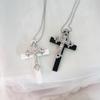Original Design Large Cross Necklace, Cross Tribute Cos Halloween Dark Goth Nun Lolita Maid