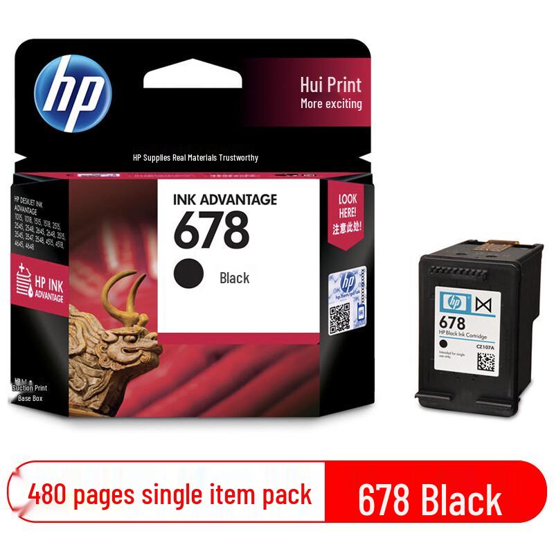 HP 678 Original Printhead Ink Cartridge