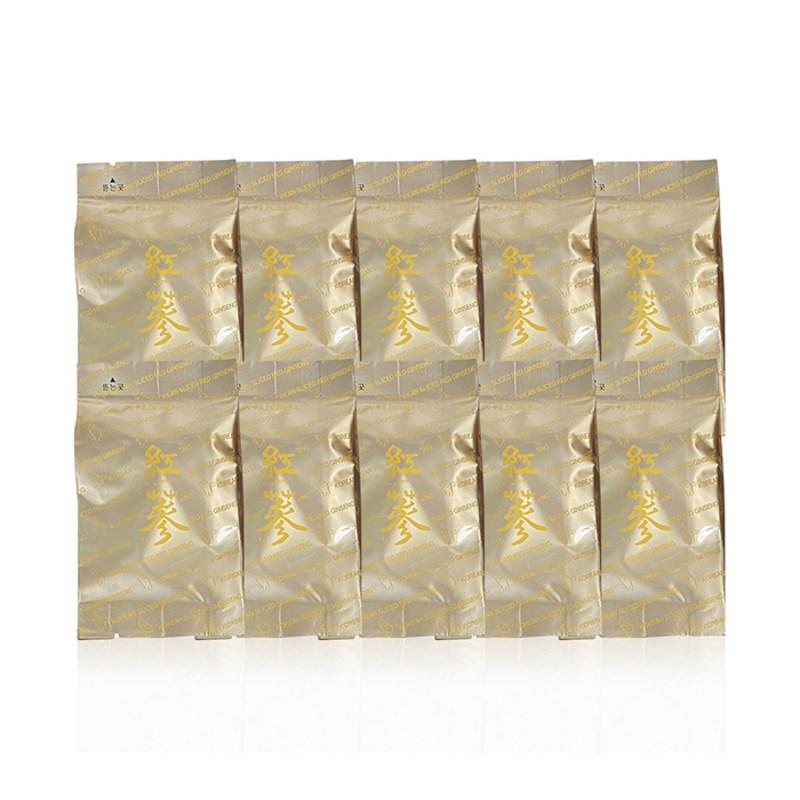 Natural Herb Korean Red Ginseng Slices, Economical Type, 200g, 3 Pieces