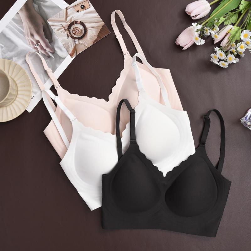 Women's Push Up Soft Bra Removable Padded Bra Comfort Seamless Full Coverage Everyday Bra Underwear For Women S-XXL