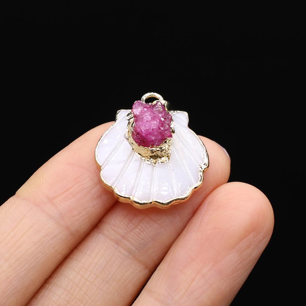 Подвески из натуральных ракушек, перламутровые ракушки, подвески для изготовления ювелирных изделий, серьги, ожерелье, аксессуары, ремесла