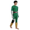 Naruto Rock Lee Cosplay Suit With Polyester Fabric For Halloween And Cosplay Events