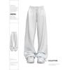 Women's Baggy Sweatpants Vintage Y2k Harajuku 90s Retro Pants High Waist Wide Leg Jogger Trousers Streetwear 2000s Clothes 2024