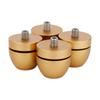Universal Speaker Isolation Stand Feet Cone Base Pads Shockproof Pads High Configuration Hardwares Steel Bead Nail