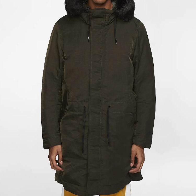 Nike Мужские пуховики с капюшоном Средние Другое BV4752-355