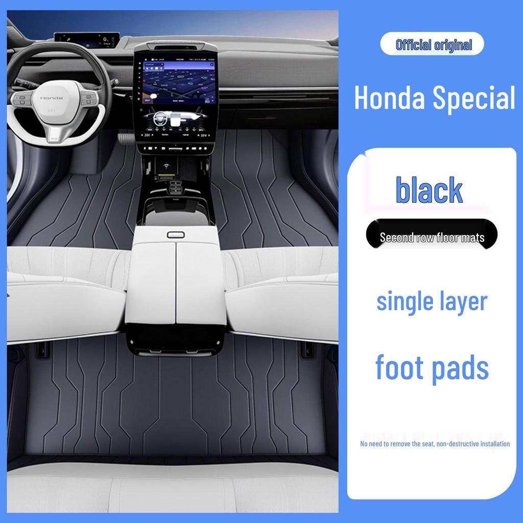 Экологичные, Без запаха Кожаные Коврики в Салон для Honda P7 - Полное Покрытие для Защиты Интерьера.