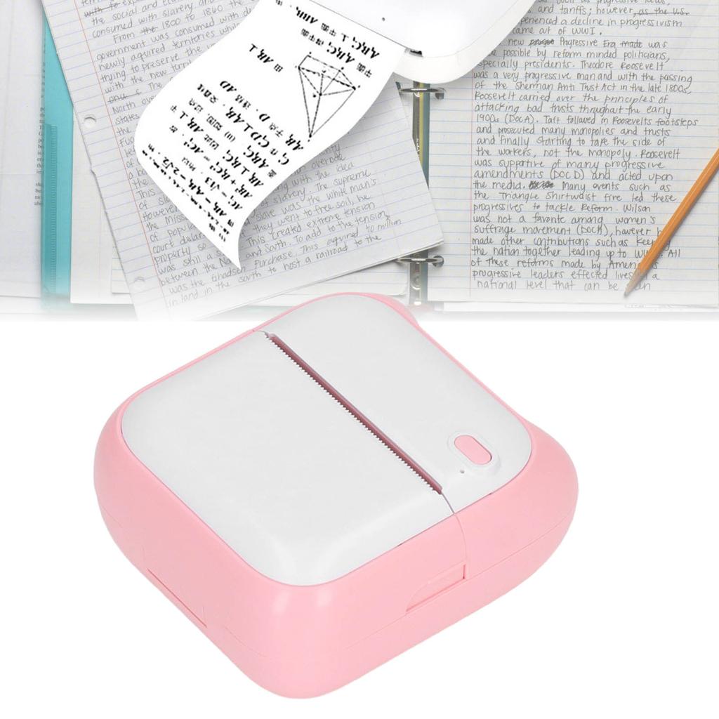 Thermal Printer Bluetooth Direct Connection USB Charging 203DPI 1000mAh Portable Mini Picture Printe