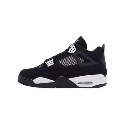 Кроссовки Air 4 Retro TD White Thunder Baby черные FV4538-001