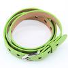 Women Girls Heart Hollow Belt Faux Leather Metal Buckle Straps Waistband