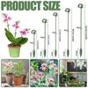 10PCS Reusable Climbing Plant Support Stakes Plastics Leaf Protection Frame  For Indoor Outdoor
