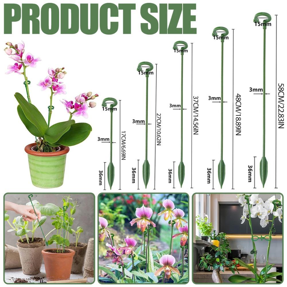 10PCS Reusable Climbing Plant Support Stakes Plastics Leaf Protection Frame For Indoor Outdoor