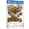 Плакат-чемпион AFL 20132015  Металлическая жестяная табличка Herald Sun  Железное настенное искусство для мужской комнаты, бара, кафе, гаража, сада
