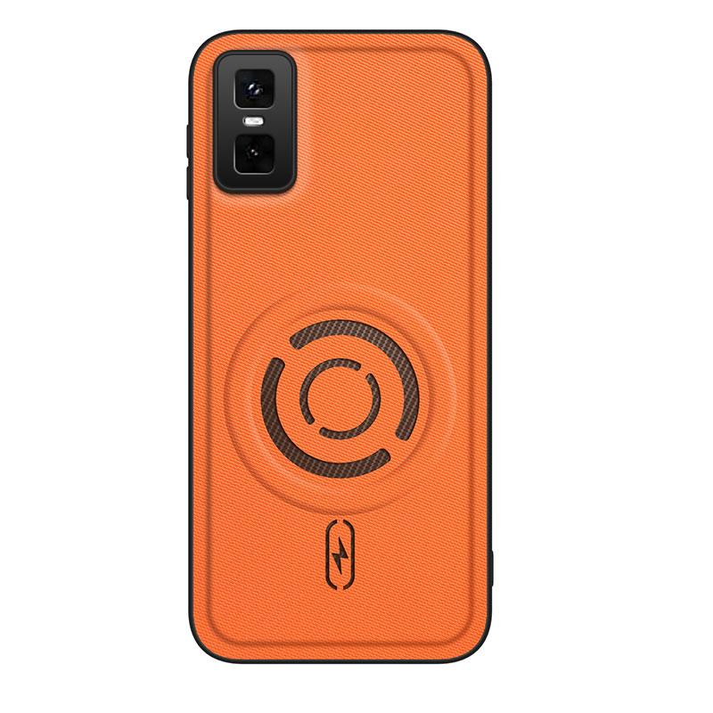 Бизнес-чехол с защитой от ударов и магнитом для Infinix GT30pro 5G, задняя крышка для беспроводной зарядки