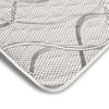 The White Stone Protège-matelas avec élastiques | Housse de protection pour matelas respirante, hypoallergénique et anti-acariens 