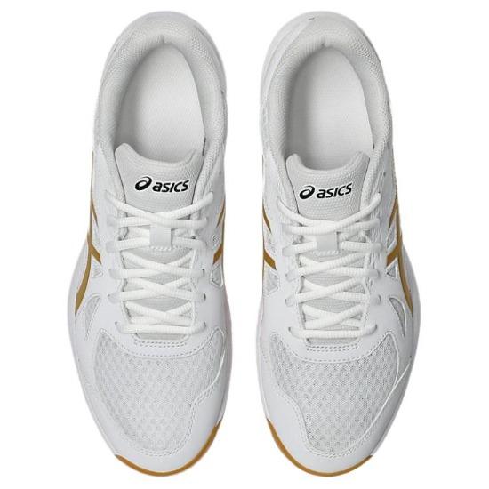 Asics Волейбольные кроссовки Upcourt 6 с удобной посадкой Мужские Кроссовки Белый Платиновый 1071A104-106