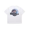 Adidas Мужские футболки Originals Artist Tee Ss с принтом на спине, белые HA4704